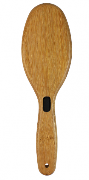 Bamboo Borstenbürste mit natürlichen Wildschweinborsten, large